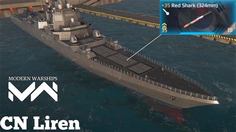 Modern Warships Cn Liren With Red Shark Missile Modern Warships Cn