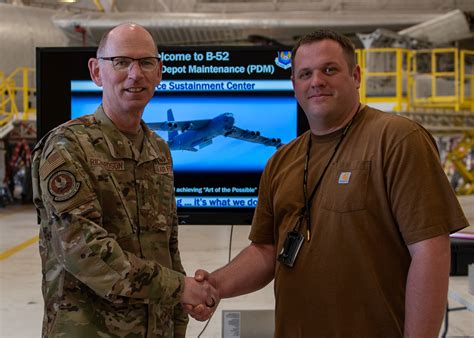 Afmc Commander Visits Tinker To Get Updates On Key Missions Tinker