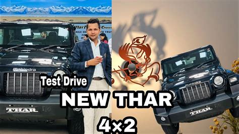 New Thar 2023 4x2 Thar Test Drive Thar 4x2 Newtharvideo