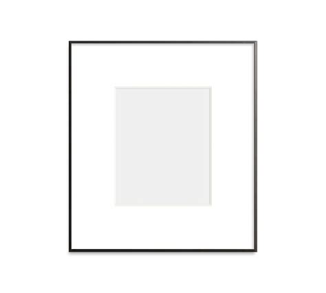 Thin Metal Gallery Frames With Mat Pottery Barn