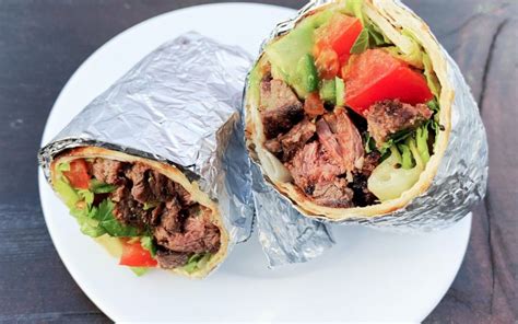 Receta De Burritos De Carne Asada La Ruta De La Garnacha