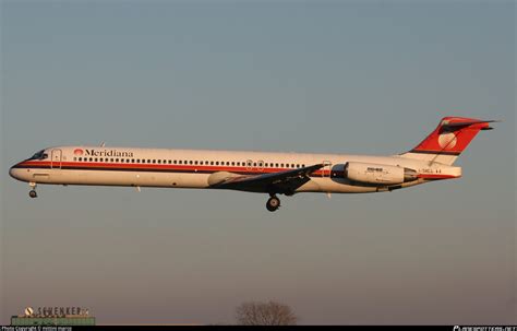 I SMES Meridiana McDonnell Douglas MD 82 DC 9 82 Photo By Mittini