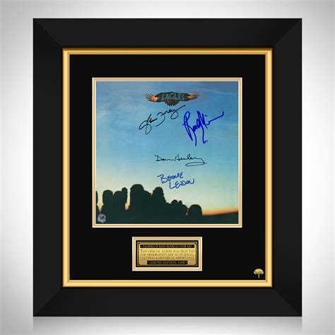 Eagles LP Cover Limited Signature Edition Custom Frame | RARE-T