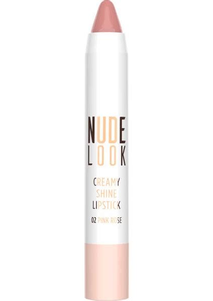 Golden Rose Nude Look Creamy Shine Lipstick No Pink Rose Fiyat