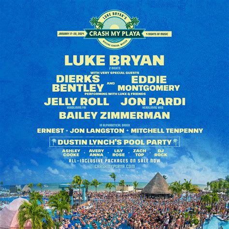 Crash My Playa 2024 Lineup Grooveist