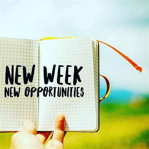 Kickstart Your Week Unleashing New Opportunities