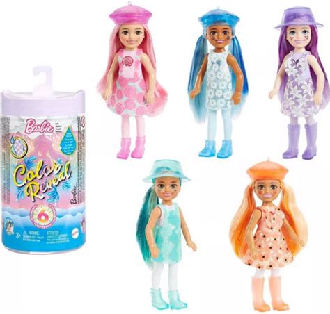 Barbie Color Reveal Rain Or Shine Series Chelsea Surprise Doll Mattel