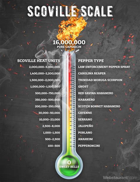 The Scoville Scale Explained And The Heat Of Popular Peppers