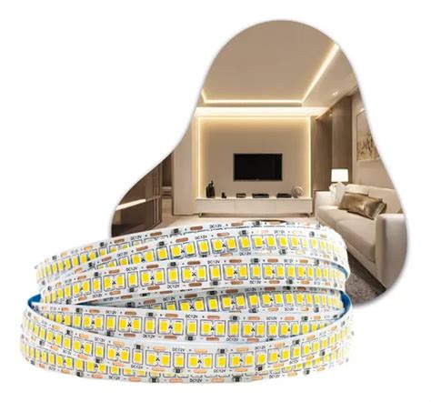 Fita Led 3528 5m 240leds M 3000 K 12v Ip20 Sem Silicone MercadoLivre