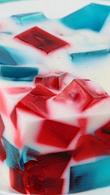 Patriotic Broken Glass Jello Broken Glass Jello Fourth Of July Food 4th Of July