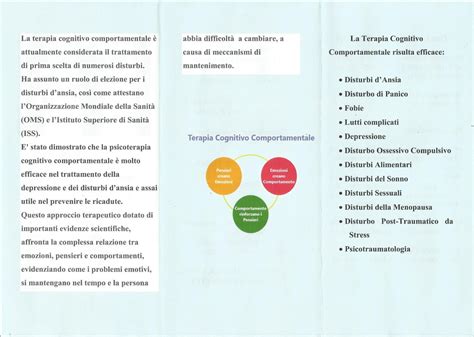 La Psicoterapia Cognitivo Comportamentale Gabriele Olivieri