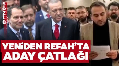 Yeniden Refah ta Aday Krizi O İl Desteğini Çekti Fatih Erbakan Şimdi