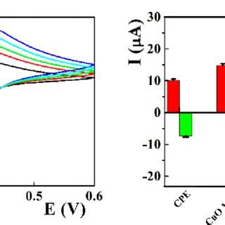 A Cyclic Voltammograms Recorded In Fcn Solution At The Carbon Paste