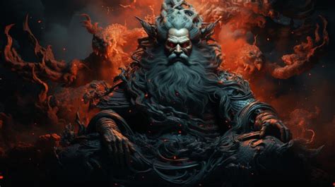 Yan Wang Chinese God The Ruler Of The Underworld In Chinese Mythology