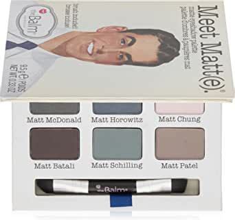 Thebalm Palette Meet Matte Trimony G