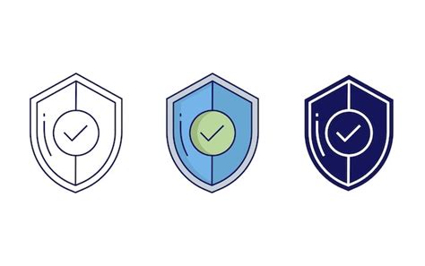 Icono De Vector De Seguridad Vector Premium