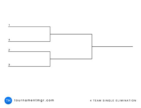 6 Team Bracket Single Elimination Tournament Printable 58 OFF