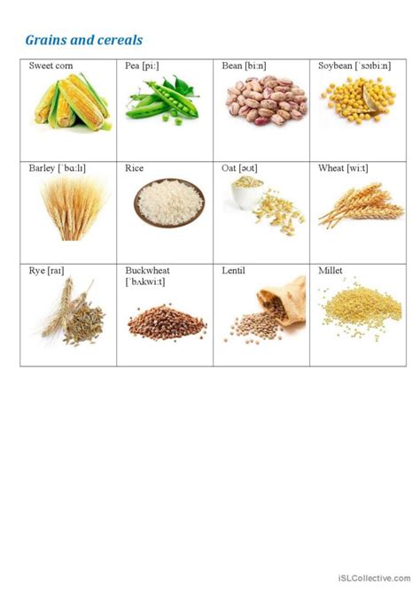 Cereal Grains