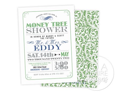 Bridal Shower Money Tree Poems