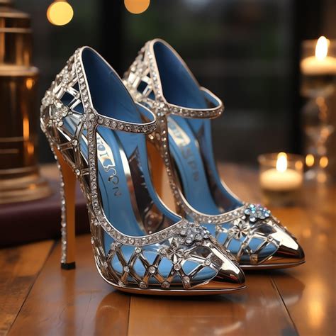 Premium Photo A Pair Of High Heeled Shoes