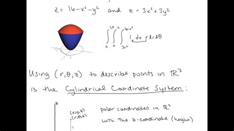 Calc Iii Lesson 27 Cylindrical Coordinatesmp4 Youtube