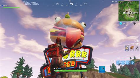 Portal Rift Appears On The Durrr Burger At Greasy Grove Fortnite Insider