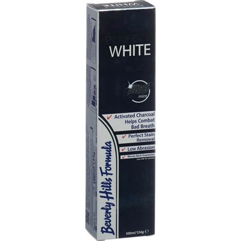 Buy Beverly Hills Formula Perfect White Black Toothpaste 100ml Kanela