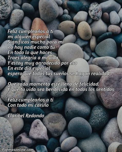 Poemas Para Una Persona Especial En Su Cumplea Os Poemas Online