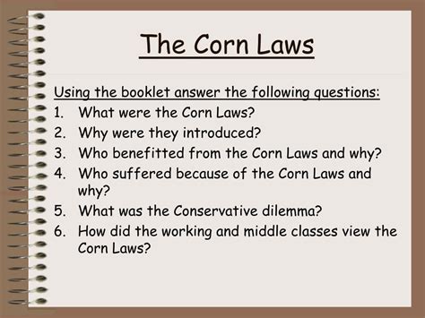 Ppt The Development Of Political Parties And The Corn Laws Powerpoint