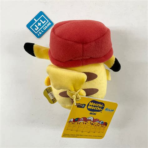 Pokémon Mocchi Mocchi Pikachu Plush Kalos Cap Japanese Import To Jandl Game