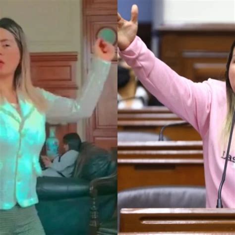 Tania Ramírez Asegura Que Volvería A Grabar Un Video De Tik Tok En El Congreso Infobae