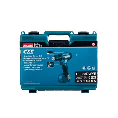 Аккумуляторная безударная дрель шуруповерт Makita DF333DWYE купить