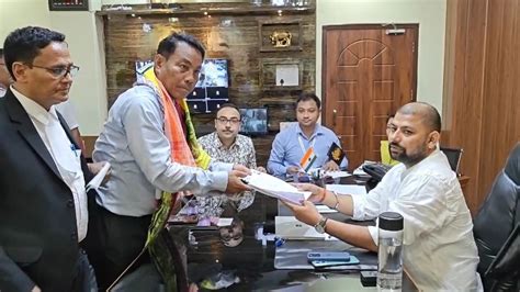 Assam Lok Sabha Election 2024 BPF Candidate Khampa Borgoyary Files