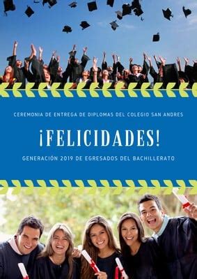 Plantillas Para Carteles De Graduaci N Gratis Canva