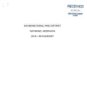 Fillable Online Lancaster Ne Raymond Lancaster NE State Of Nebraska