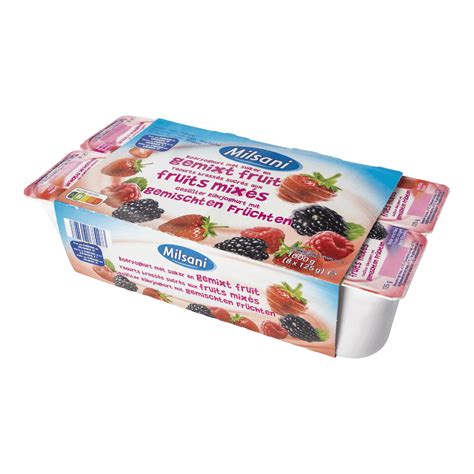 Milsani Fruchtjoghurt Ohne St Ckchen St G Nstig Bei Aldi