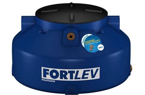 Tanque Polietileno 00500lts Fortplus Antibacteriano Fortle Fortlev