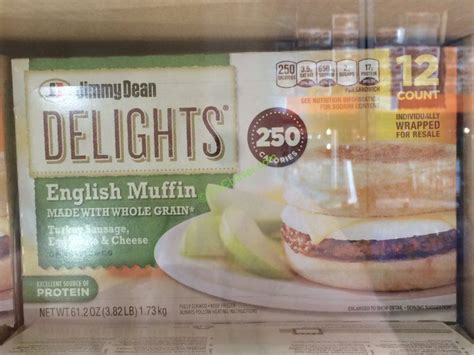 Jimmy Dean Delights English Muffin 12 Count Box – CostcoChaser