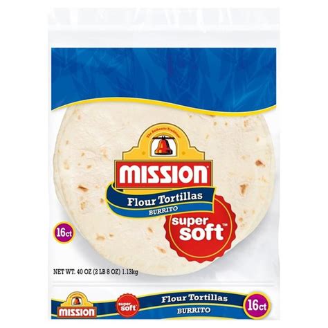 Mission Flour Tortillas Large 16 Ct Instacart