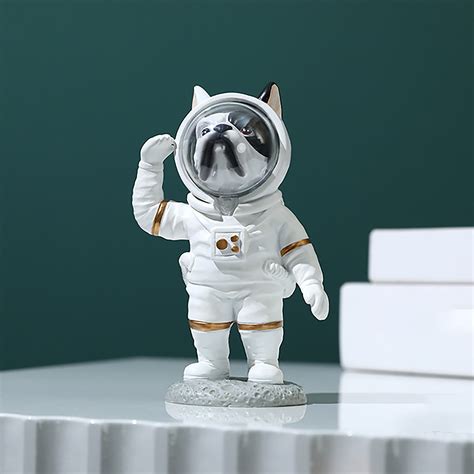 Hanzidakd Desktop Ornament Astronaut Figurine Decor Polyresin Astronaut