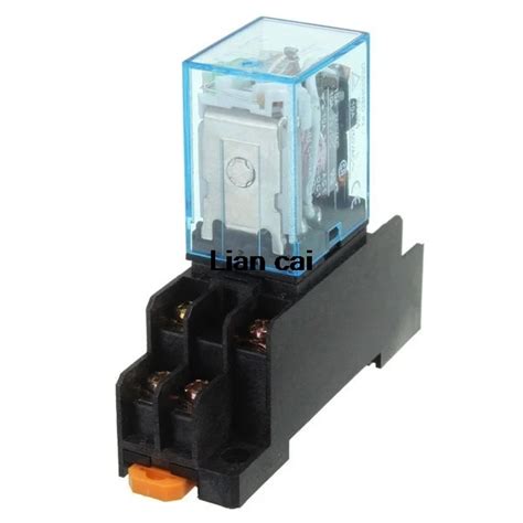 Pcs V V Dc V V Ac Coil Power Relay Ly Nj Dpdt Pin Hh P