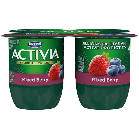 Activia Mixed Berry Lowfat Probiotic Yogurt Sea Side Grocery Outerbanks