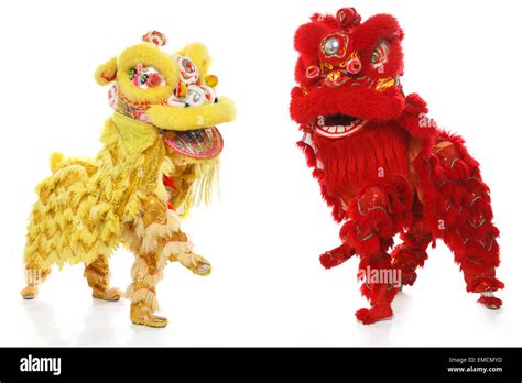 The Lion Dance Stock Photo Alamy