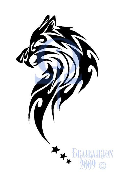 Free Running Wolf Tattoo, Download Free Running Wolf Tattoo png images ...