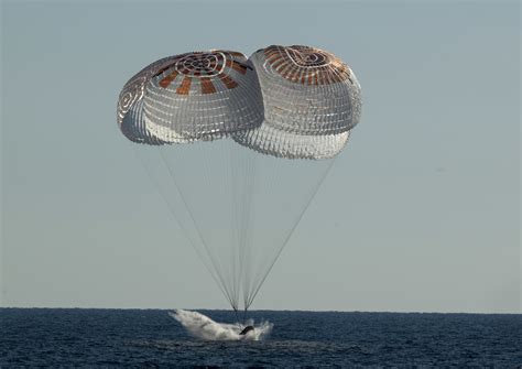 NASA ESA Crew-4 Astronauts Depart ISS in SpaceX Dragon and Return to ...