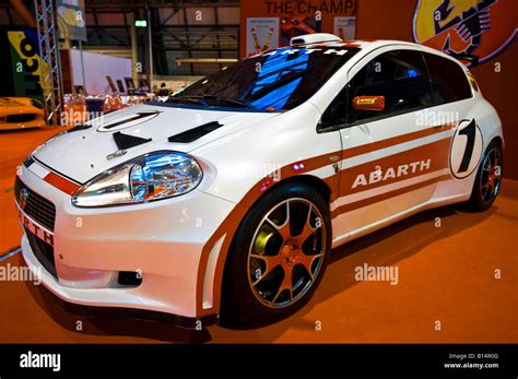 Fiat Grande Punto Abarth Stock Photo Alamy