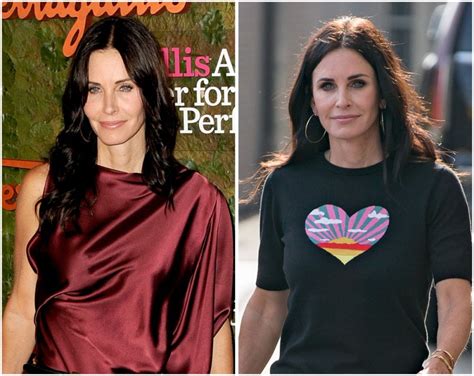 Courteney Coxs Plastic Surgery Regrets Include Fillers