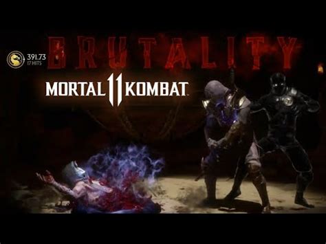 Noob Saibot Hit Brutality Mortal Kombat Ranked Matches Youtube