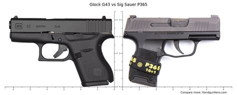 Glock Vs Sig P Is Glock Better Than Sig Craft Holsters