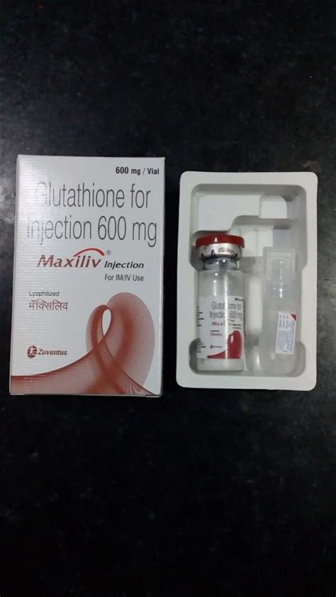 Maxiliv Injection Packaging Type Box Packaging Size Mg Vial At